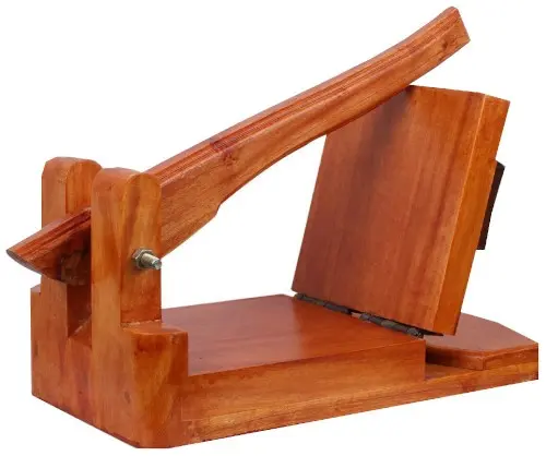 Wooden 10 Inch) Rolling Pin & Board Roti Maker – View 2